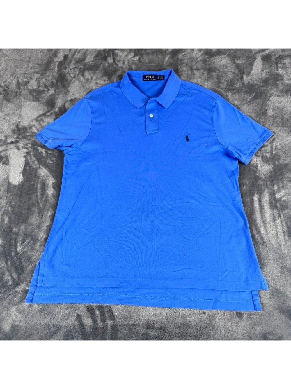 Polo Ralph Lauren Polo Shirt Mens XL Blue Short Sleeve Navy Pony Logo Preppy